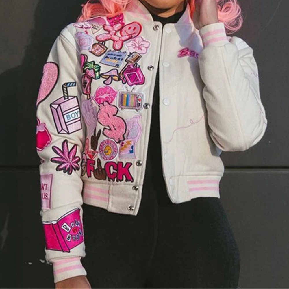 Stitch letterman variety jacket - Picture 3 of 3